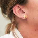Earrings Céleste (gold plated)
