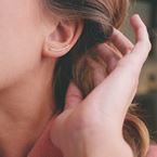 Earring "Fée Clochette" (18ct gold)