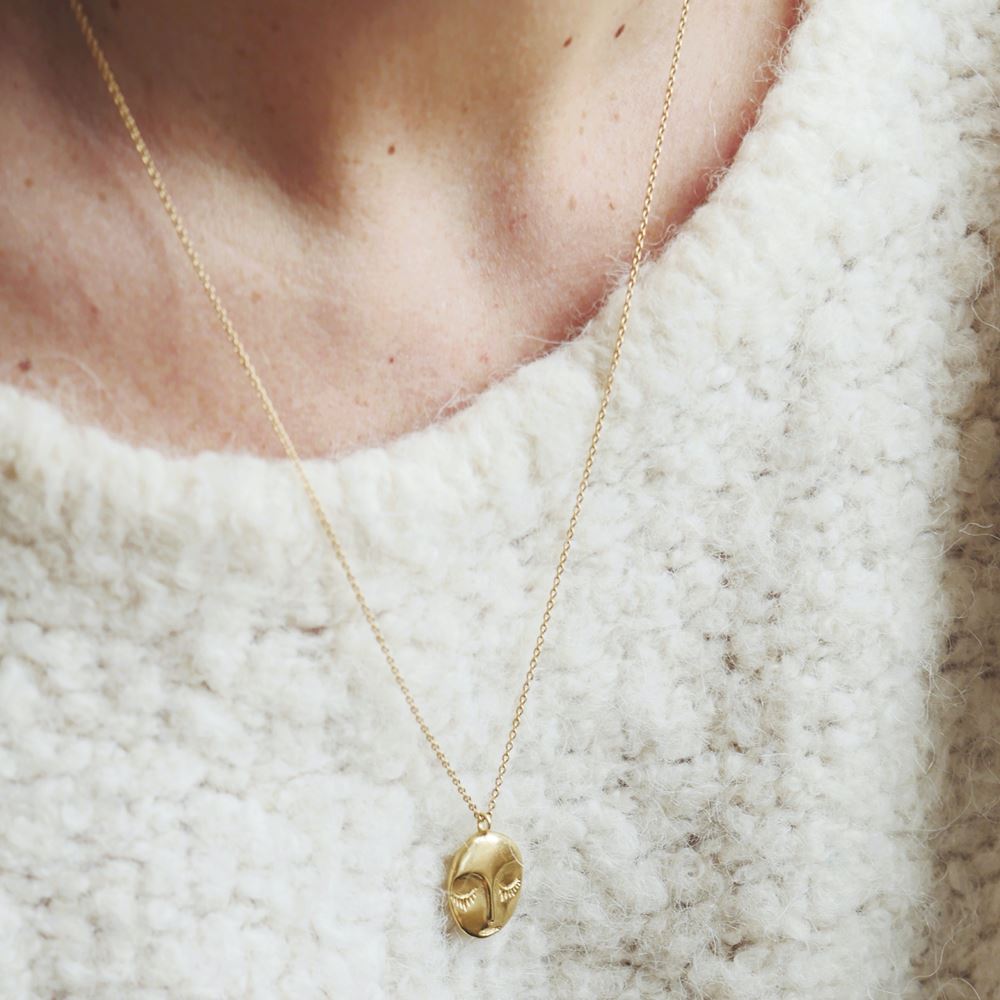 Necklace Veilleuse (18k gold)
