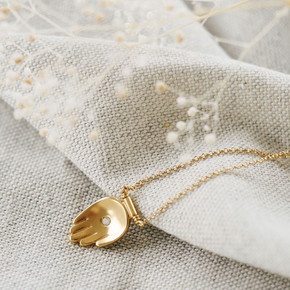 Necklace Éclaireuse (18k gold)