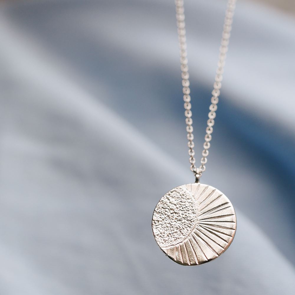 Necklace The tumbler (silver 925)