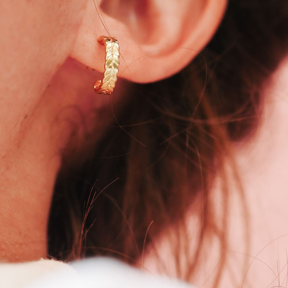 Mini creoles Anna (silver 925)