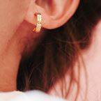 Mini creoles Anna (silver 925)