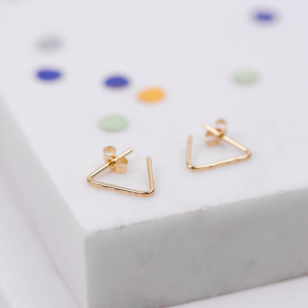 Mini Creole "Fée Clochette" (18ct gold)