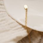 Bracelet "secret words" made to measure (18k gold)