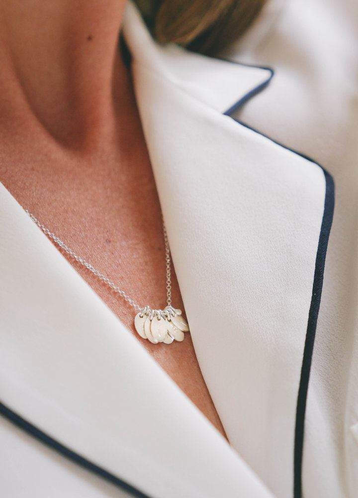 Necklace "Secret words" made to measure (silver 925)