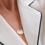 Necklace "Secret words" made to measure (silver 925)