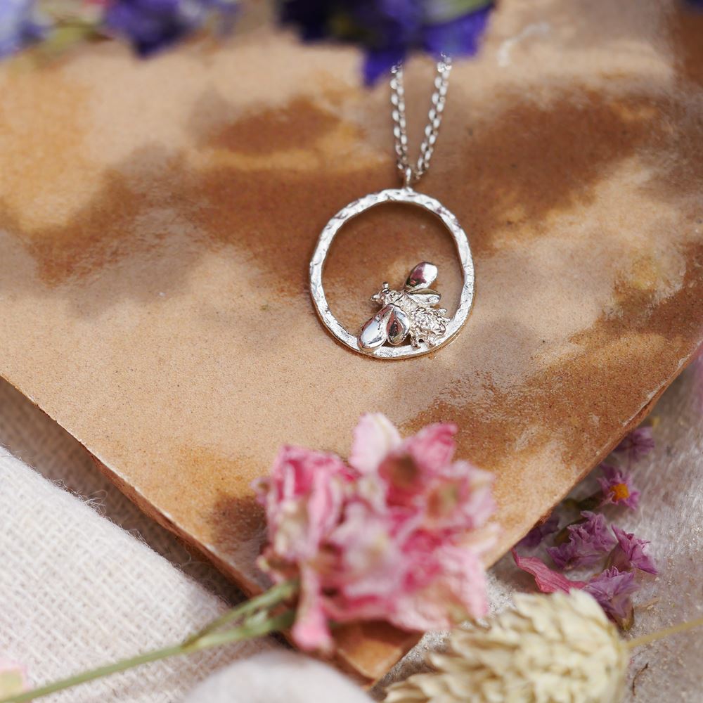 Midi necklace Beekeeper (silver 925)
