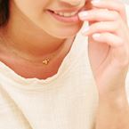 Short necklace Beekeeper (18k gold)