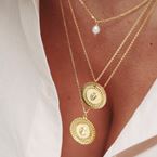 Necklace Ella (gold plated)