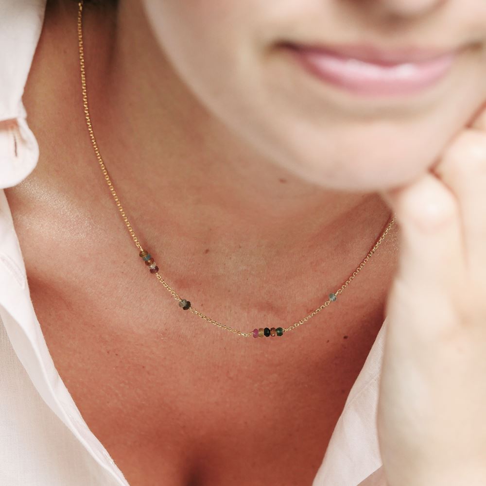 Necklace Uma (gold plated)