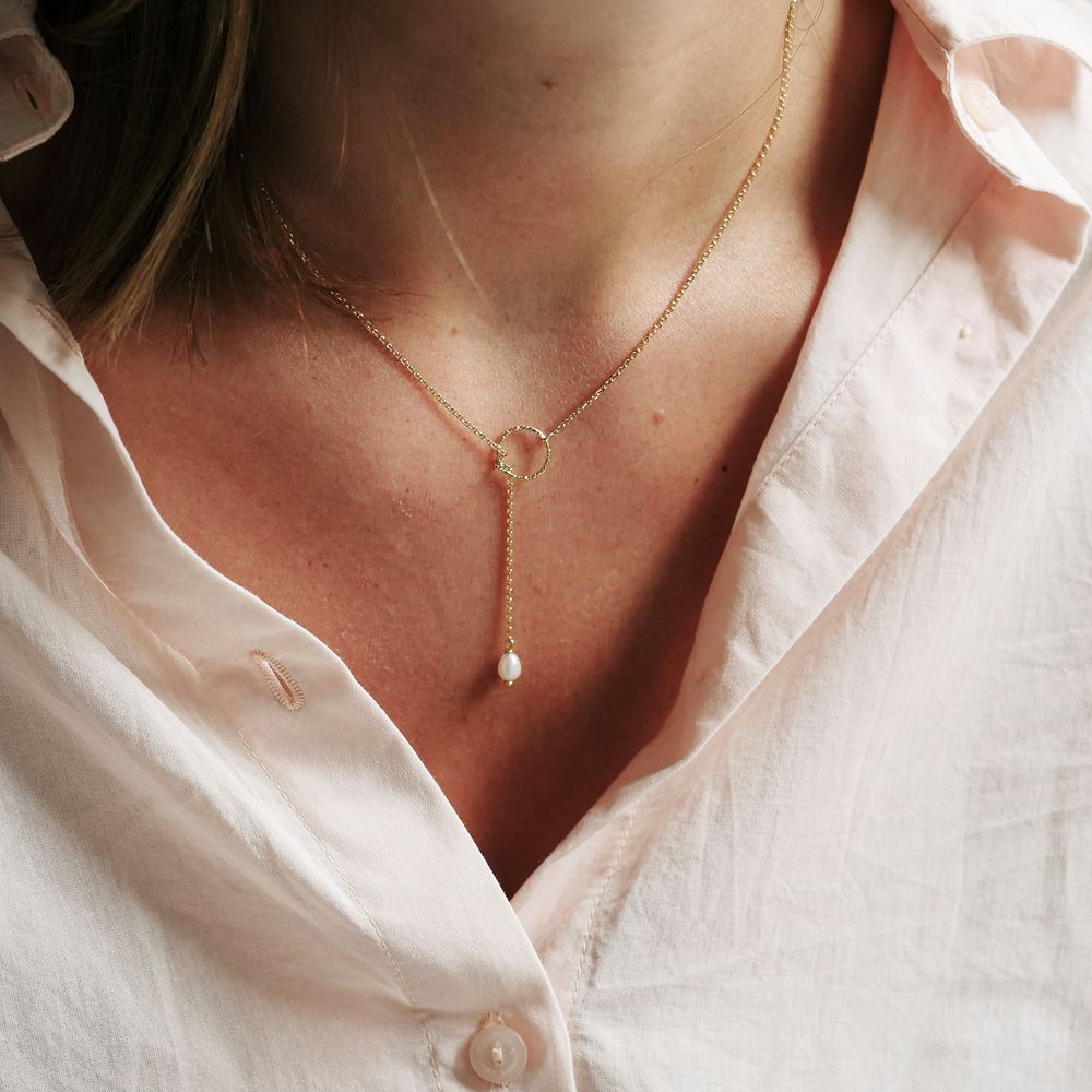 Necklace Augustine (gold plated)