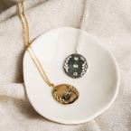 Necklace "Impression" n°2 (gold plated)