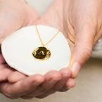 Necklace "Impression" n°2 (18k gold)