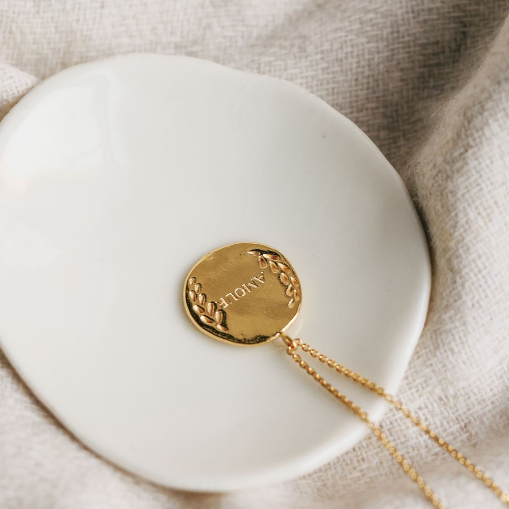 Necklace "Impression" n°2 (18k gold)