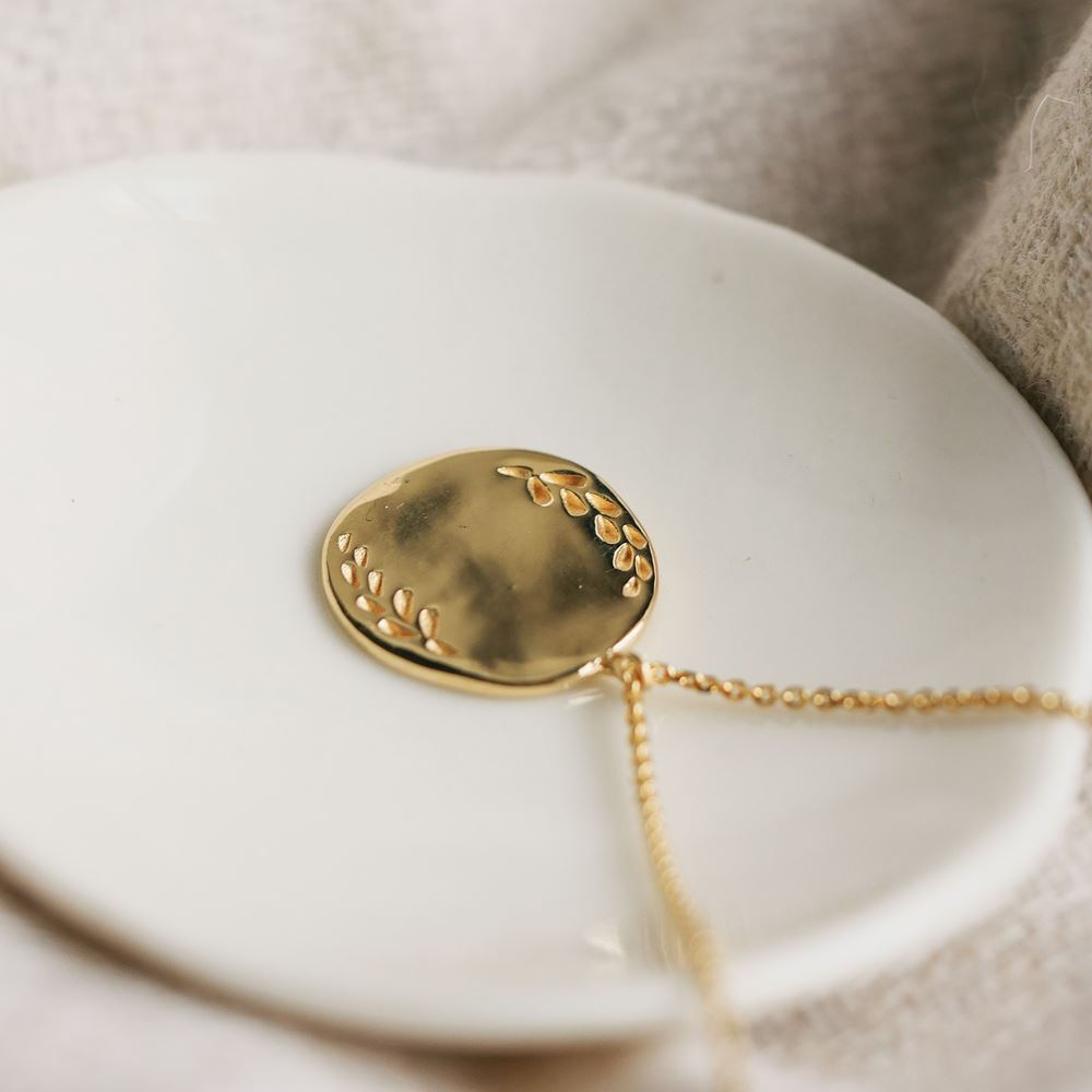 Necklace "Impression" n°2 (18k gold)