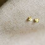 Earring "Little heart" (18k gold)
