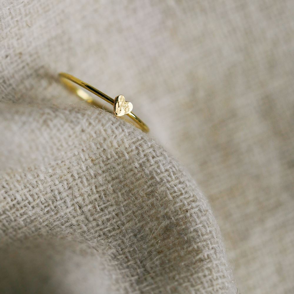 Ring "Little heart" (18k gold)