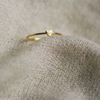 Ring "Little heart" (18k gold)