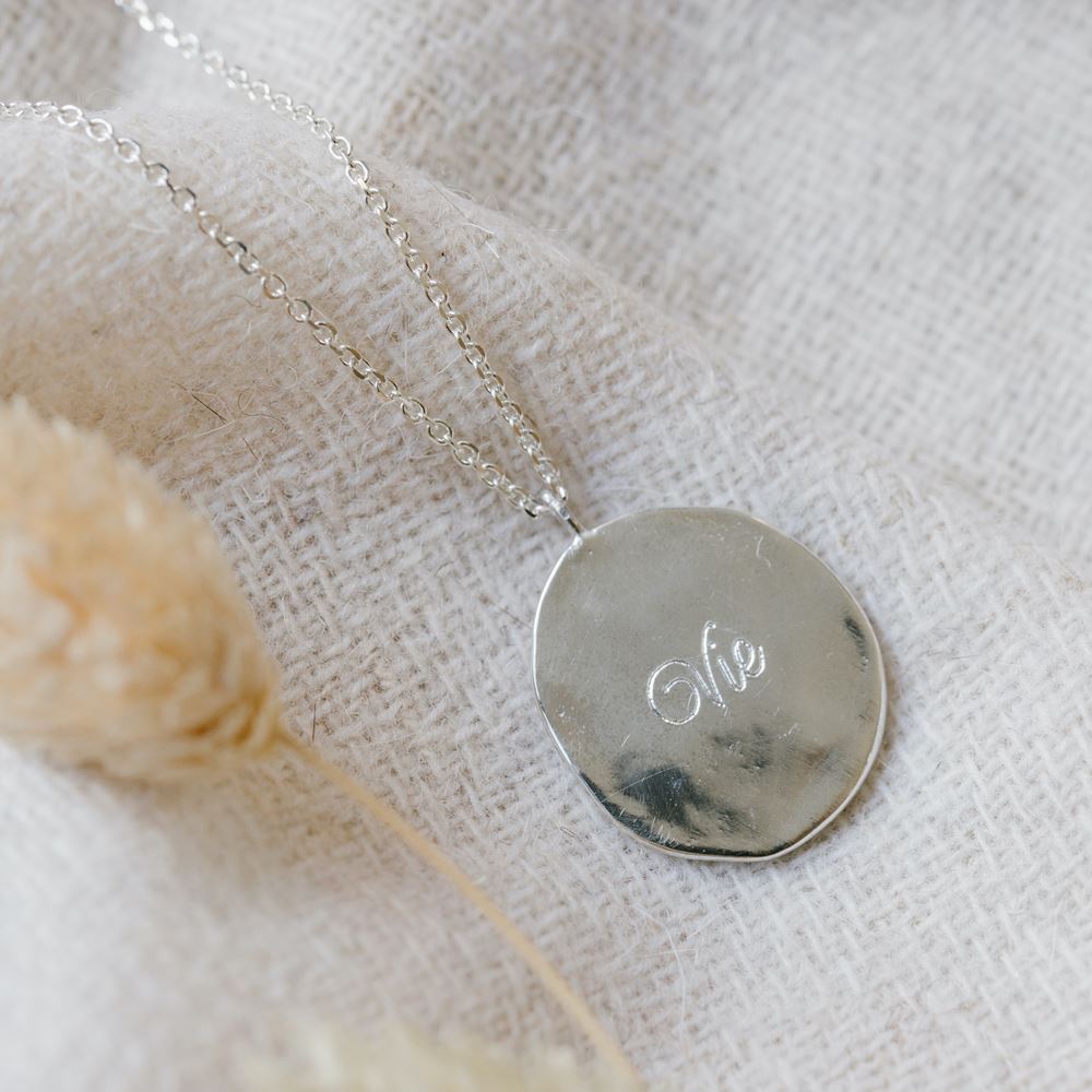 Long necklace "Grandmother Willow" (silver 925)