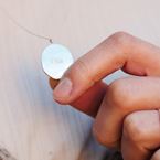 Long necklace "Grandmother Willow" (silver 925)