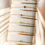 Bracelet "Shining star" (gold plated)