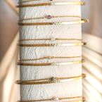 Bracelet "Shining star" (gold plated)