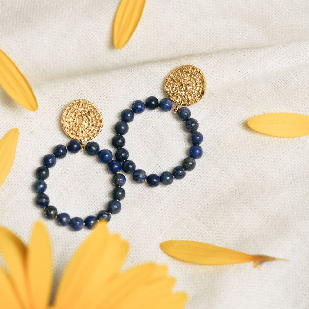 Earrings Maya (gold plated)