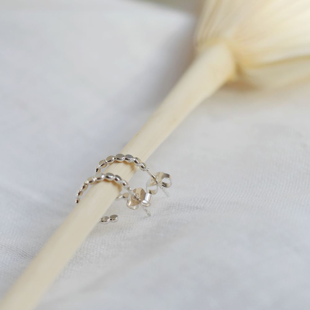 Mini creoles Alba (silver 925)