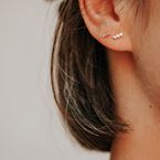 Earring Kim (gold plated)