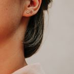 Earring Clio (gold plated)