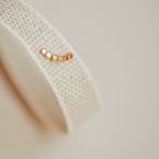 Earring Lila (gold plated)