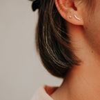 Earring Jade (silver 925)