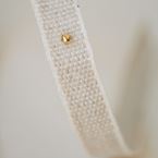 Earring Jade (gold plated)