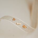 Earring Rose (gold plated)