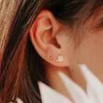 Earring Odette (gold plated)