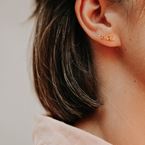 Earring Odette (gold plated)