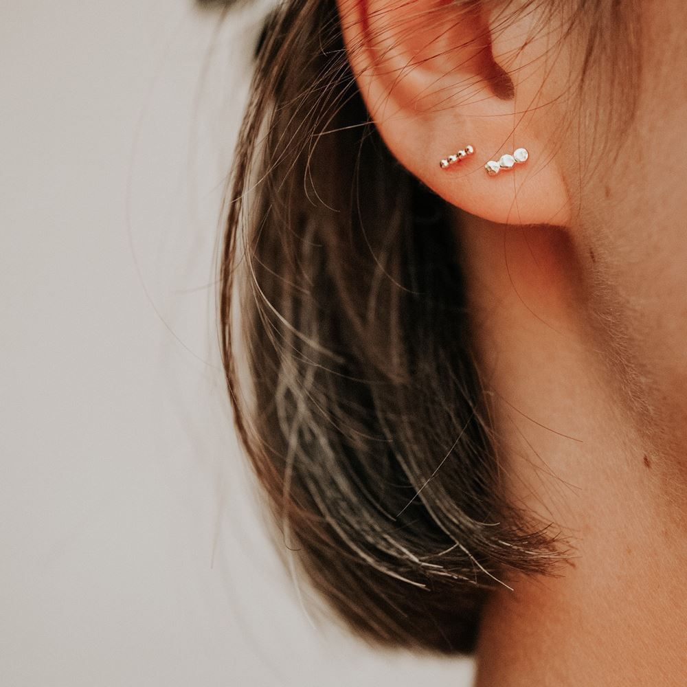 Earring Sam (gold plated)