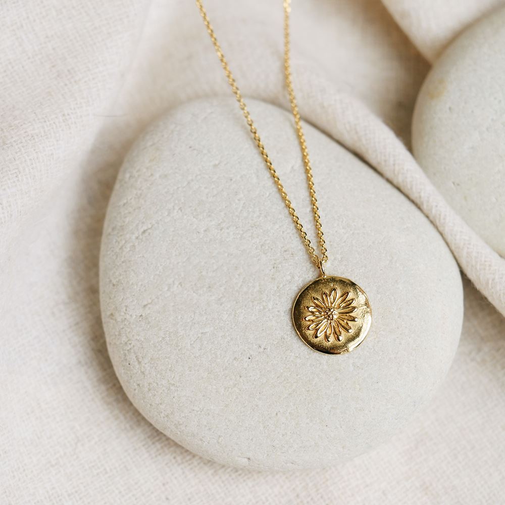 Necklace Daisy (18k gold)