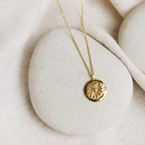 Necklace Daisy (18k gold)