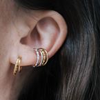 Earcuff Marie-Antoinette (silver)