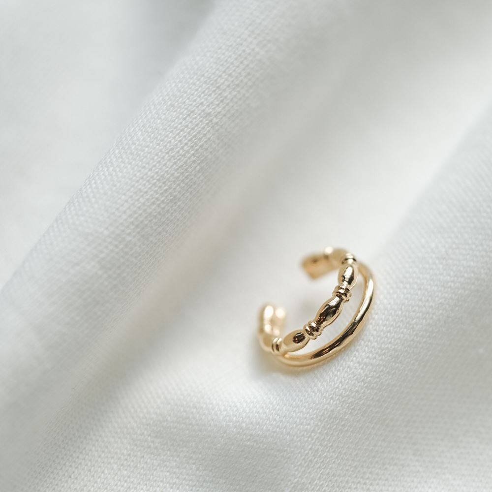 Earcuff Marie-Antoinette (gold plated)