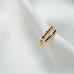 Earcuff Marie-Antoinette (gold plated)