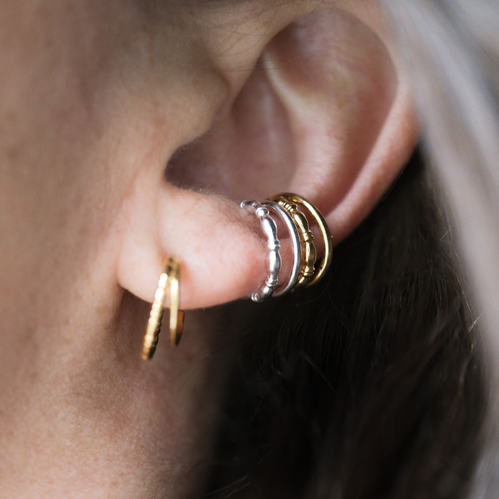 Earcuff Marie-Antoinette (gold plated)