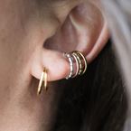 Earcuff Marie-Antoinette (gold plated)