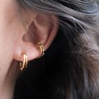Earcuff Marie-Antoinette (gold plated)