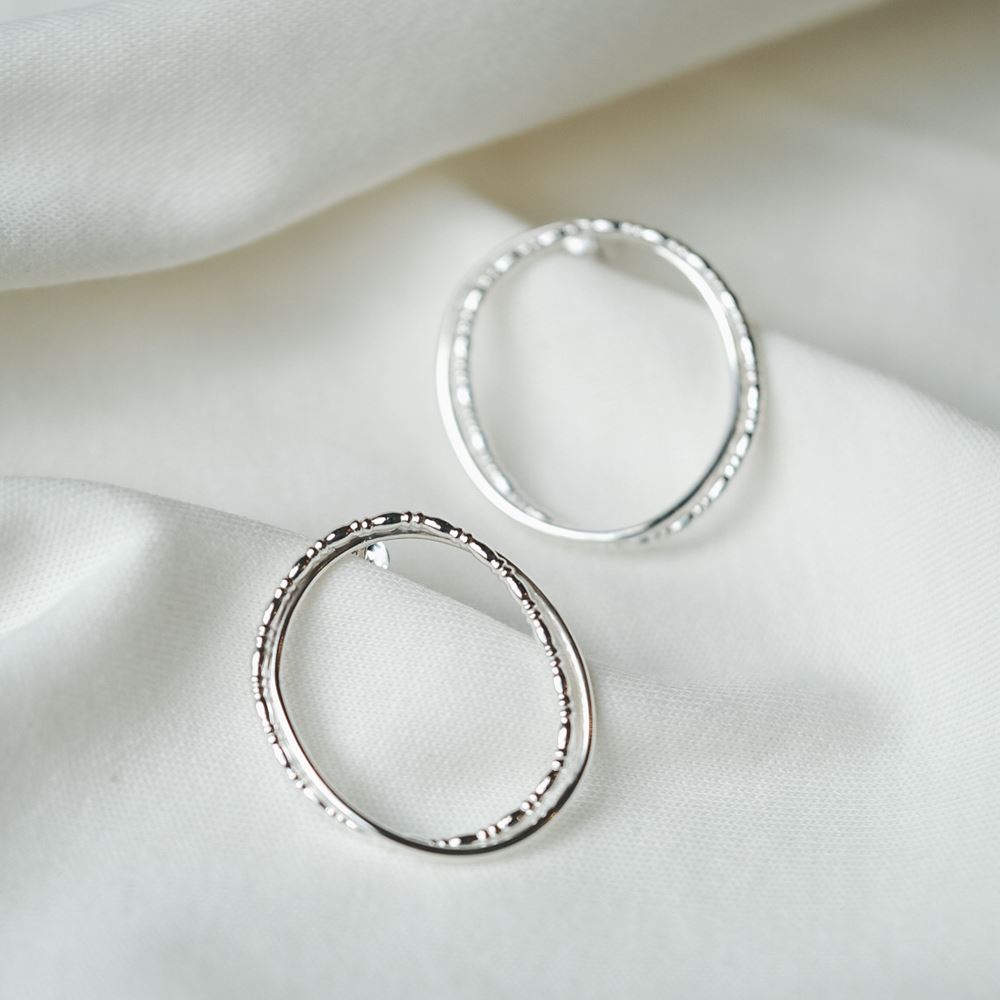 Earrings Marie-Lou (silver)