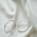 Earrings Marie-Lou (silver)