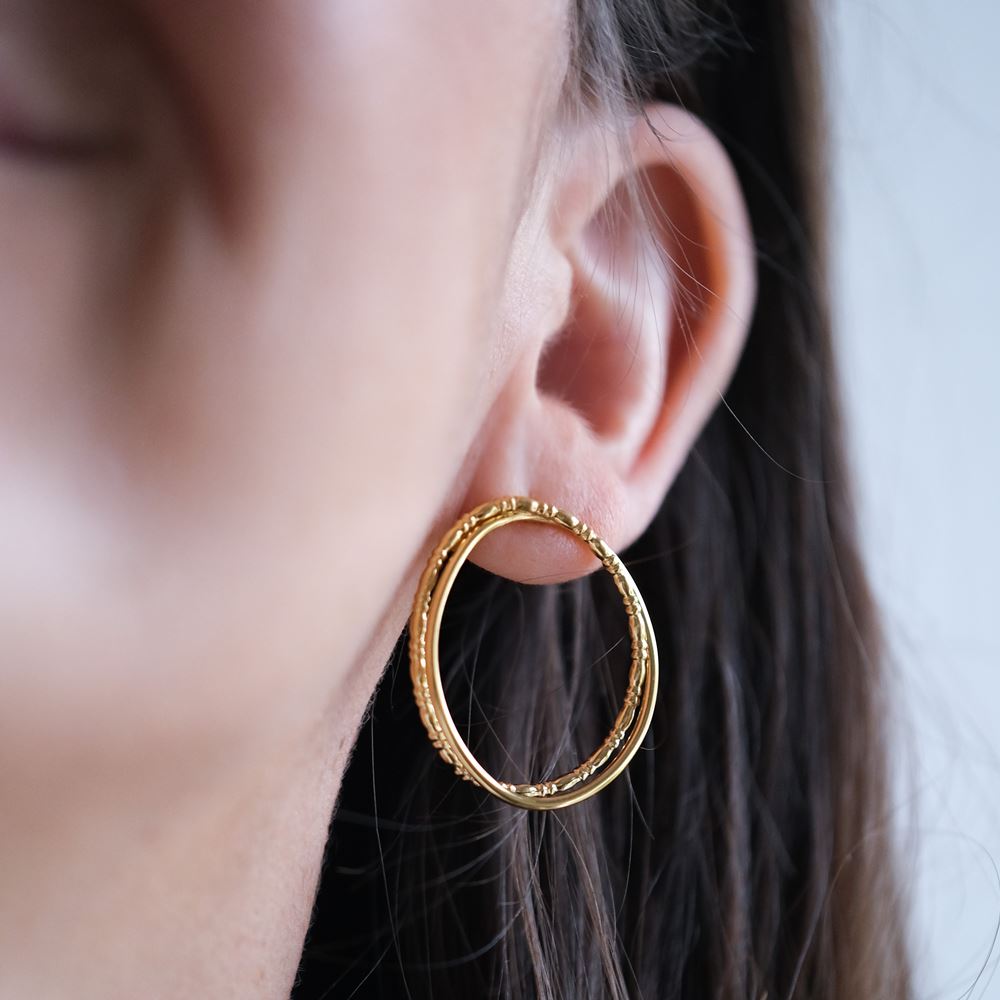 Earrings Marie-Lou (silver)