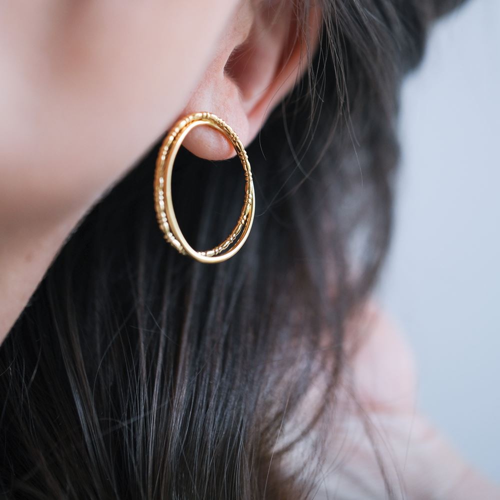 Earrings Marie-Lou (silver)